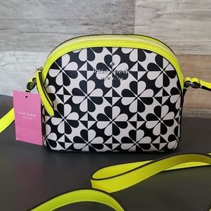 NWT Kate Spade "Hollie" Clover Geo Dome Crossbody